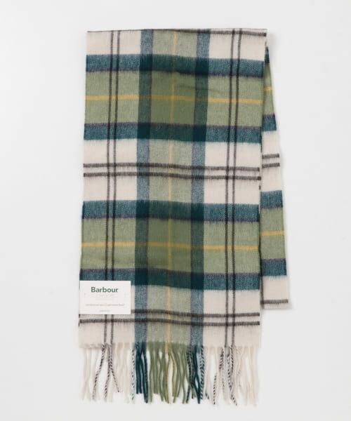 URBAN RESEARCH DOORS / アーバンリサーチ ドアーズ マフラー・ショール・スヌード・ストール | Barbour　WOOLCASHMERE TARTAN SCARF | 詳細1