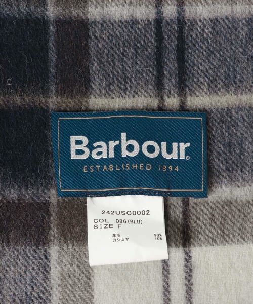 URBAN RESEARCH DOORS / アーバンリサーチ ドアーズ マフラー・ショール・スヌード・ストール | Barbour　WOOLCASHMERE TARTAN SCARF | 詳細11