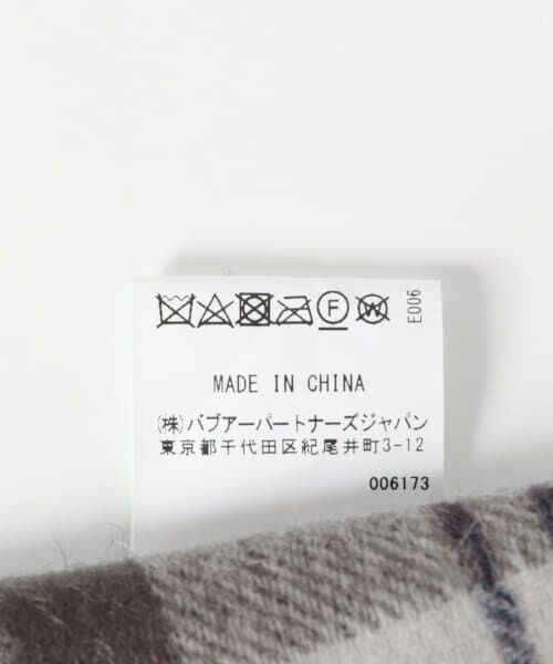 URBAN RESEARCH DOORS / アーバンリサーチ ドアーズ マフラー・ショール・スヌード・ストール | Barbour　WOOLCASHMERE TARTAN SCARF | 詳細18