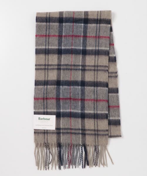 URBAN RESEARCH DOORS / アーバンリサーチ ドアーズ マフラー・ショール・スヌード・ストール | Barbour　WOOLCASHMERE TARTAN SCARF | 詳細4