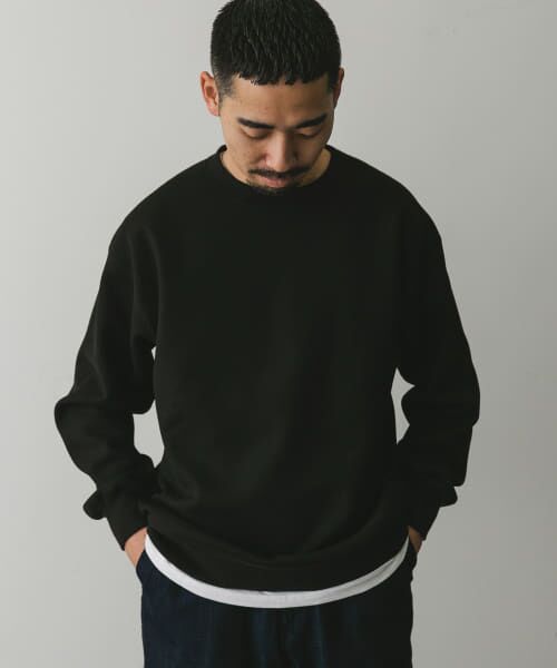 URBAN RESEARCH DOORS / アーバンリサーチ ドアーズ Tシャツ | 『XLサイズ/WEB限定』ワッフルフリース クルーネック プルオーバー | 詳細11