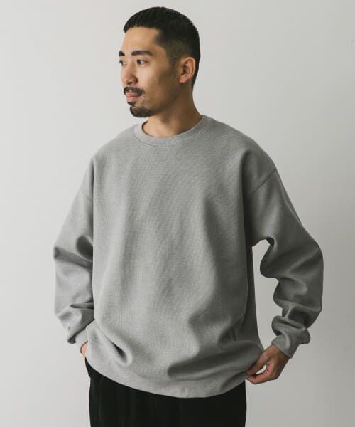 URBAN RESEARCH DOORS / アーバンリサーチ ドアーズ Tシャツ | 『XLサイズ/WEB限定』ワッフルフリース クルーネック プルオーバー | 詳細6