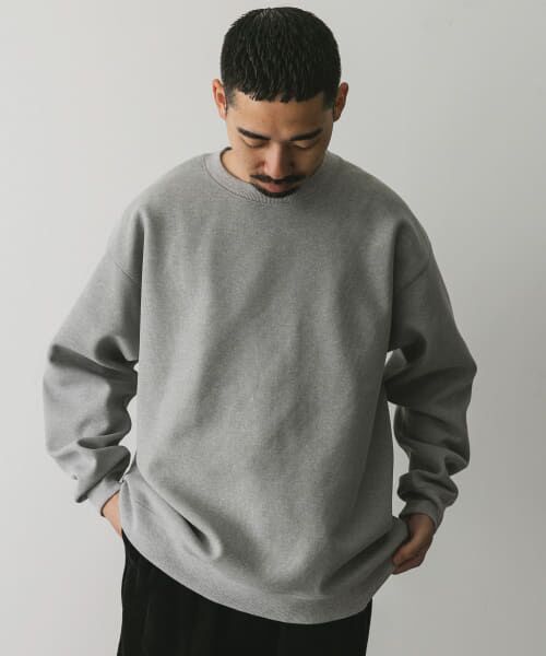 URBAN RESEARCH DOORS / アーバンリサーチ ドアーズ Tシャツ | 『XLサイズ/WEB限定』ワッフルフリース クルーネック プルオーバー | 詳細7