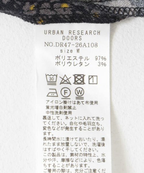 URBAN RESEARCH DOORS / アーバンリサーチ ドアーズ ワンピース | フラワープリントワンピース | 詳細30