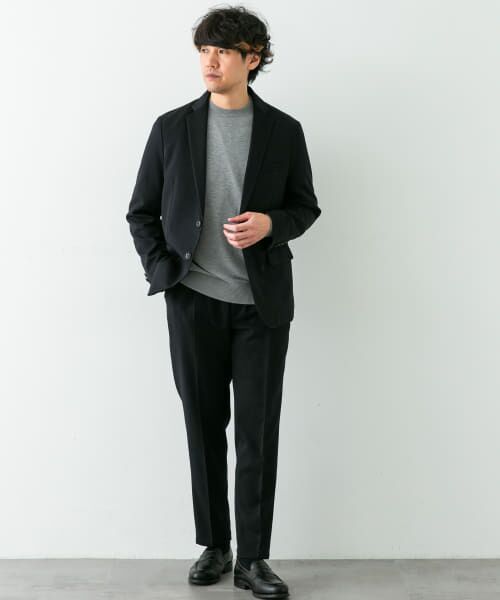 URBAN RESEARCH DOORS / アーバンリサーチ ドアーズ スラックス・ドレスパンツ | LIFE STYLE TAILOR　ウールライクソフトツイルストレッチパンツ | 詳細22