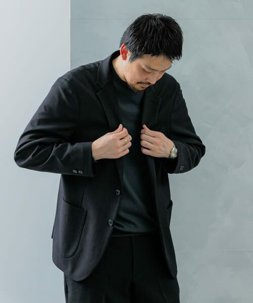 URBAN RESEARCH DOORS / アーバンリサーチ ドアーズ その他アウター | LIFE STYLE TAILOR　ウールライクストレッチコンフォータブルジャケット | 詳細11