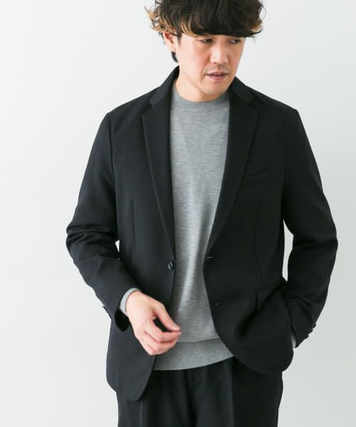 URBAN RESEARCH DOORS / アーバンリサーチ ドアーズ その他アウター | LIFE STYLE TAILOR　ウールライクソフトツイルストレッチジャケット | 詳細15