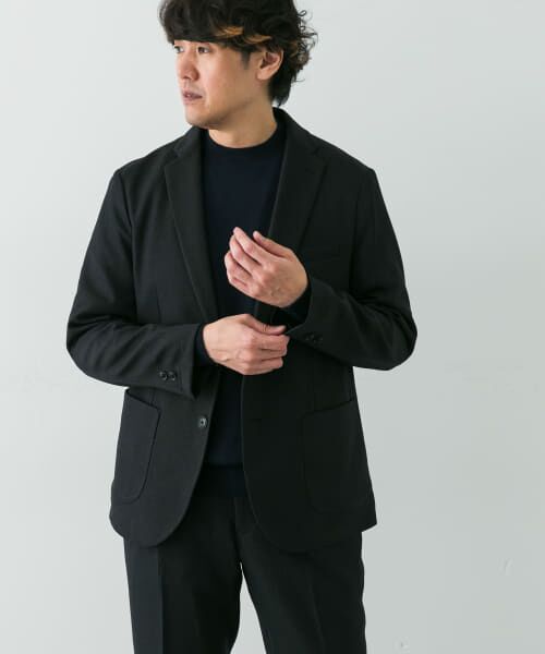 URBAN RESEARCH DOORS / アーバンリサーチ ドアーズ その他アウター | LIFE STYLE TAILOR　ブラッシュドウールライクストレッチジャケット | 詳細19