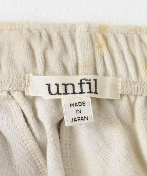 URBAN RESEARCH DOORS / アーバンリサーチ ドアーズ その他パンツ | unfil　tie-dyed velour pants | 詳細12