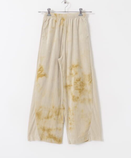 URBAN RESEARCH DOORS / アーバンリサーチ ドアーズ その他パンツ | unfil　tie-dyed velour pants | 詳細7