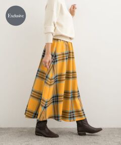 『別注』O'NEIL OF DUBLIN×DOORS　WOOLSWINGSKIRT