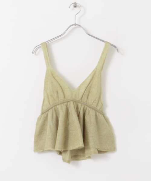 URBAN RESEARCH DOORS / アーバンリサーチ ドアーズ キャミソール・チューブトップ | unfil　mohair&silk camisole top | 詳細7