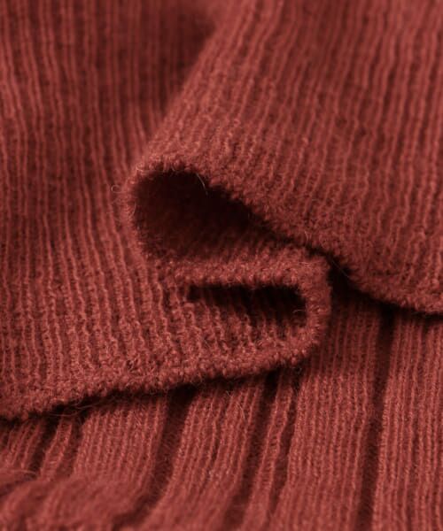 URBAN RESEARCH DOORS / アーバンリサーチ ドアーズ ニット・セーター | unfil　baby alpaca  ribbed-knit | 詳細12