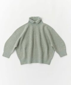 unfil　high-neck sweater