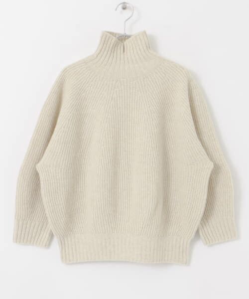 URBAN RESEARCH DOORS / アーバンリサーチ ドアーズ ニット・セーター | unfil　high-neck sweater | 詳細5