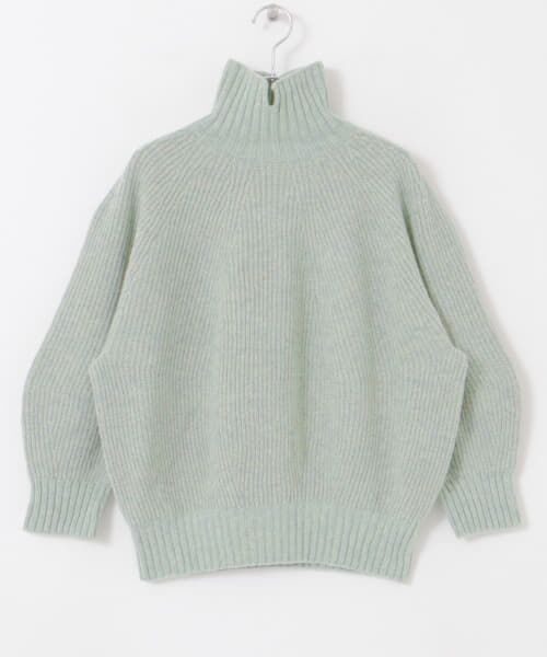 URBAN RESEARCH DOORS / アーバンリサーチ ドアーズ ニット・セーター | unfil　high-neck sweater | 詳細6