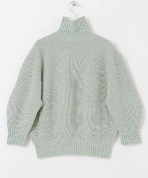 URBAN RESEARCH DOORS / アーバンリサーチ ドアーズ ニット・セーター | unfil　high-neck sweater | 詳細7