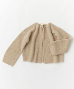 『一部別注カラー』unfil　mohair short cardigan