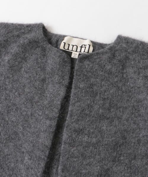 URBAN RESEARCH DOORS / アーバンリサーチ ドアーズ カーディガン・ボレロ | 『一部別注カラー』unfil　mohair short cardigan | 詳細10