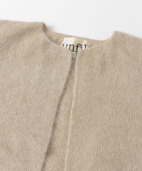 URBAN RESEARCH DOORS / アーバンリサーチ ドアーズ カーディガン・ボレロ | 『一部別注カラー』unfil　mohair short cardigan | 詳細13