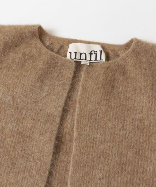 URBAN RESEARCH DOORS / アーバンリサーチ ドアーズ カーディガン・ボレロ | 『一部別注カラー』unfil　mohair short cardigan | 詳細14