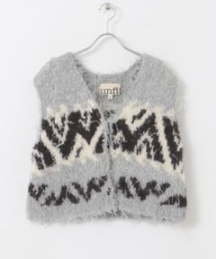 unfil　COWICHAN hand-knit vest