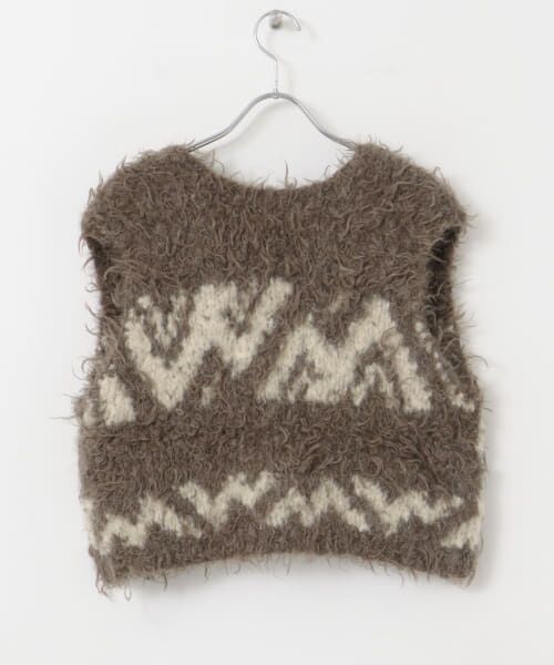 URBAN RESEARCH DOORS / アーバンリサーチ ドアーズ ベスト | unfil　COWICHAN hand-knit vest | 詳細10