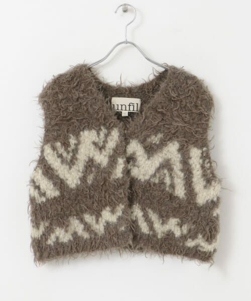 URBAN RESEARCH DOORS / アーバンリサーチ ドアーズ ベスト | unfil　COWICHAN hand-knit vest | 詳細8