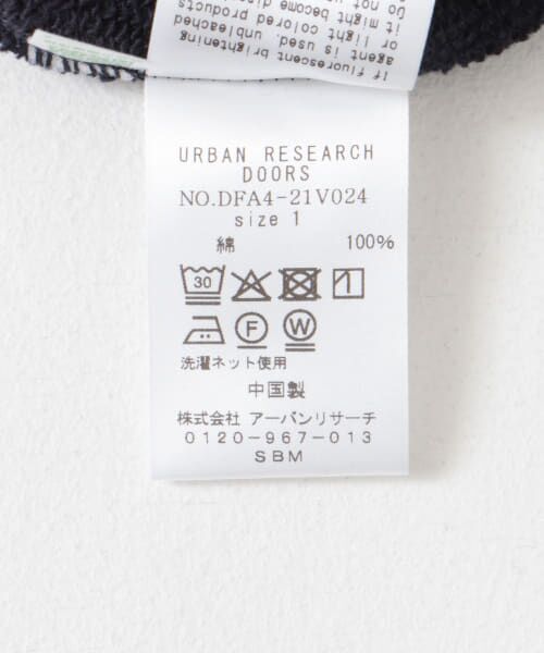 URBAN RESEARCH DOORS / アーバンリサーチ ドアーズ スウェット | FORK&SPOON　スーピマコットン混反毛クルーネックスウェット | 詳細25