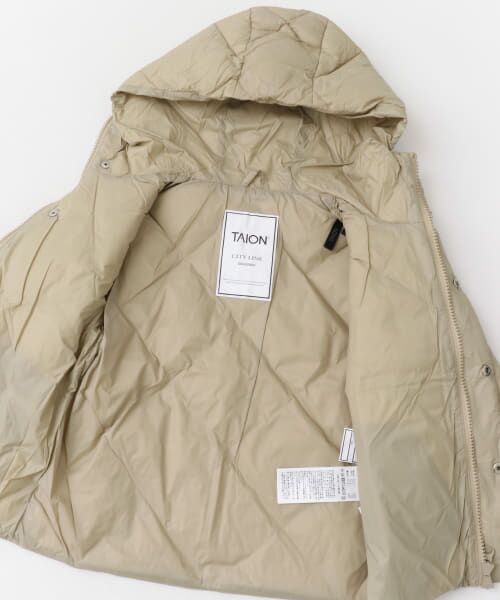 URBAN RESEARCH DOORS / アーバンリサーチ ドアーズ アウター | TAION　PACKABLE HOOD DOWN JACKET(KIDS) | 詳細4