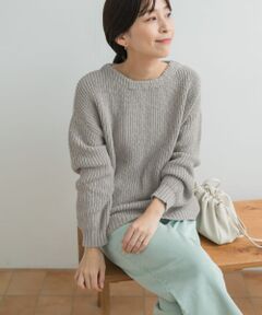 『WEB/一部店舗限定カラー』コットンスラブKNIT