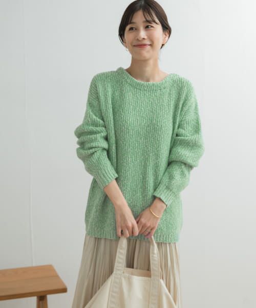 URBAN RESEARCH DOORS / アーバンリサーチ ドアーズ ニット・セーター | 『WEB/一部店舗限定カラー』コットンスラブKNIT | 詳細10