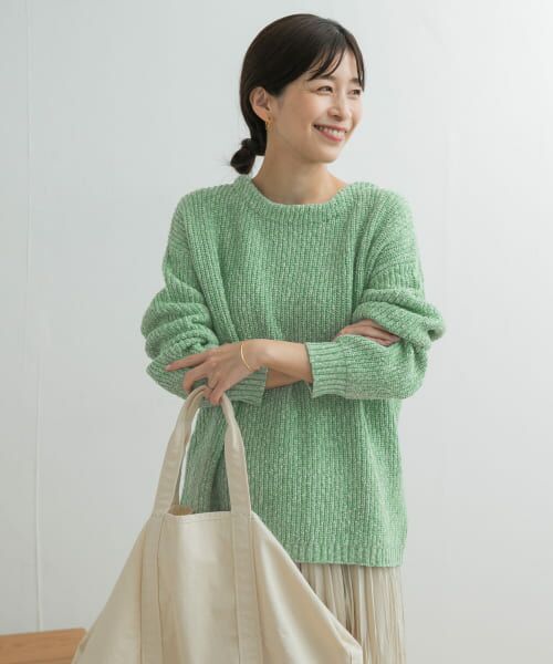 URBAN RESEARCH DOORS / アーバンリサーチ ドアーズ ニット・セーター | 『WEB/一部店舗限定カラー』コットンスラブKNIT | 詳細11