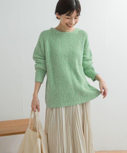 URBAN RESEARCH DOORS / アーバンリサーチ ドアーズ ニット・セーター | 『WEB/一部店舗限定カラー』コットンスラブKNIT | 詳細12