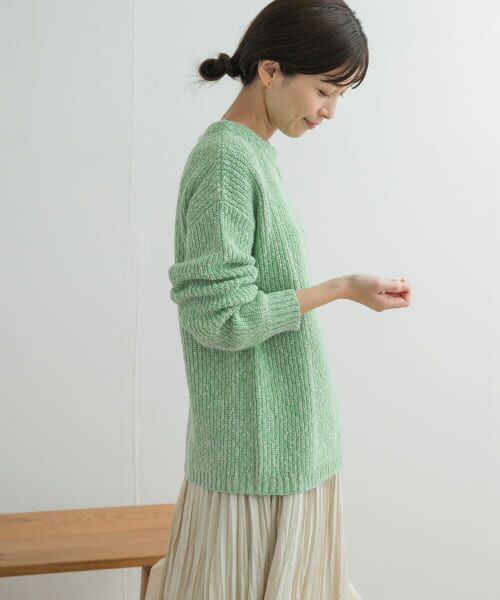 URBAN RESEARCH DOORS / アーバンリサーチ ドアーズ ニット・セーター | 『WEB/一部店舗限定カラー』コットンスラブKNIT | 詳細14