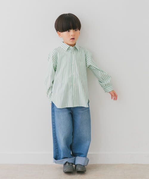 URBAN RESEARCH DOORS / アーバンリサーチ ドアーズ トップス | ストレッチレギュラーカラーシャツ(KIDS) | 詳細14