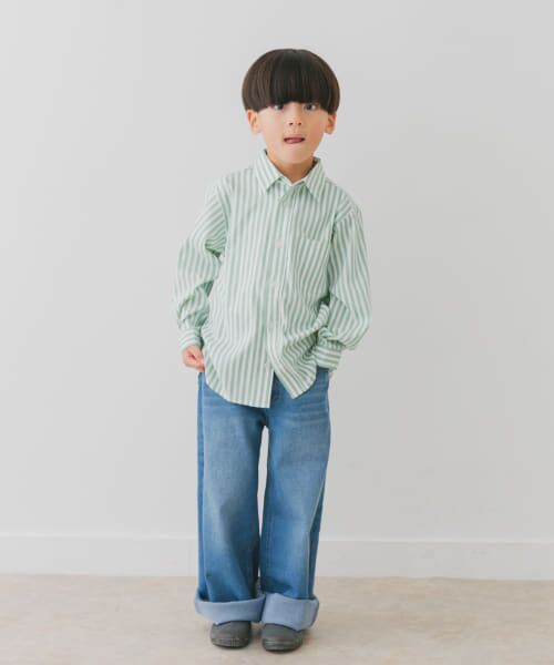 URBAN RESEARCH DOORS / アーバンリサーチ ドアーズ トップス | ストレッチレギュラーカラーシャツ(KIDS) | 詳細15