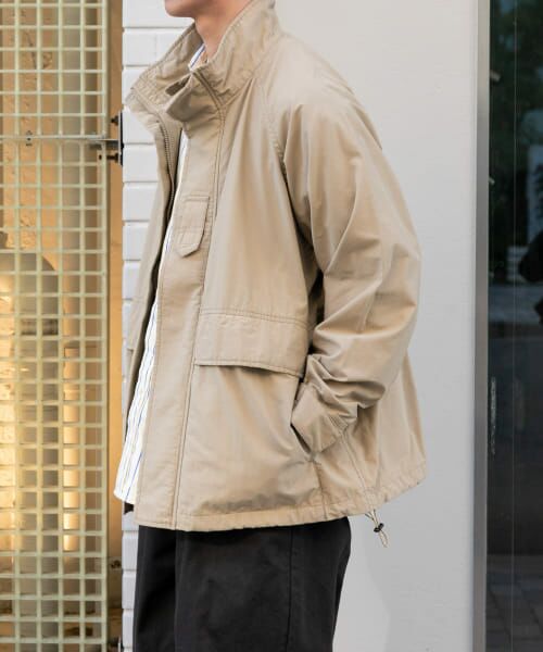 URBAN RESEARCH DOORS/アーバンリサーチ ドアーズ FORK & SPOON スタンドカラーブルゾン BEIGE 5 URBAN RESEARCH DOORS/アーバンリサーチ ドアーズ FORK & SPOON スタンドカラーブルゾン BEIGE 5