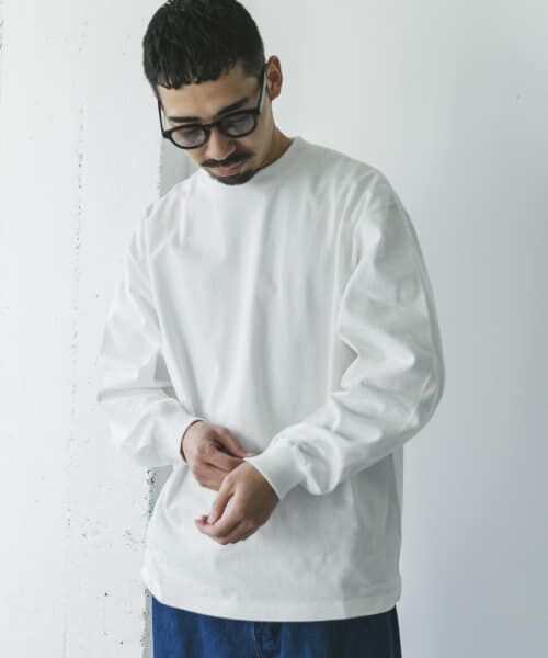 URBAN RESEARCH DOORS/アーバンリサーチ ドアーズ 10.5オンス ヘビーウェイトロングスリーブTシャツ WHITE L URBAN RESEARCH DOORS/アーバンリサーチ ドアーズ 10.5オンス ヘビーウェイトロングスリーブTシャツ WHITE L
