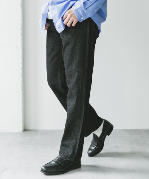 URBAN RESEARCH DOORS/アーバンリサーチ ドアーズ 13.3oz デニムパンツ BLACK S URBAN RESEARCH DOORS/アーバンリサーチ ドアーズ 13.3oz デニムパンツ BLACK S