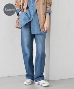 DOORSオリジナルの型で別注したデニムパンツをご用意しました。<br>股上が深く程よくルーズフィットなシルエットがコーディネートに抜け感をプラス。<br>ストレートデニムは合わせるトップスやシューズを選ばず、ワードローブの定番アイテムとして欠かせません。<br>各カラーに施したイエローステッチがさり気ないアクセントになっています。<br>DWA4-LB9222-CP 別注Lee101 SHORT SHIRT とのセットアップスタイルにも対応可能で、コーディネートの幅を広げてくれる一着です。<br><br>【Lee(リー)】<br>1889年カンザスにLeeの前身であるH.D Lee Companyが設立。設立当初は既製品を仕入れるのみでしたが、1911年自社工場にて本格的な製品生産開始。この当時に生産開始したダンガリーズはその後Lee COWBOY(後のLee RIDERS)へと発展。その後もウエスターナーといった商品を発表し、現在に至っています。<br><br>【2025 Spring/Summer】【25SS】<br><br>※商品画像は、光の当たり具合やパソコンなどの閲覧環境により、実際の色味と異なって見える場合がございます。予めご了承ください。<br>※商品の色味の目安は、商品単体の画像をご参照ください。<br><br><b>▼お気に入り登録のおすすめ▼</b><br>お気に入り登録商品は、マイページにて現在の価格情報や在庫状況の確認が可能です。<br>お買い物リストの管理に是非ご利用下さい。<br><br><h4 class="material">素材感</h4><br><b class="line-height-120p">透け感 : なし<br>伸縮性 : なし<br>裏地 : なし<br>光沢 : なし<br>ポケット : あり</b>