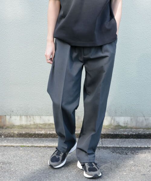URBAN RESEARCH DOORS/アーバンリサーチ ドアーズ FORK & SPOON ホップサックテーパードパンツ BLUE GRAY 4 URBAN RESEARCH DOORS/アーバンリサーチ ドアーズ FORK & SPOON ホップサックテーパードパンツ BLUE GRAY 4