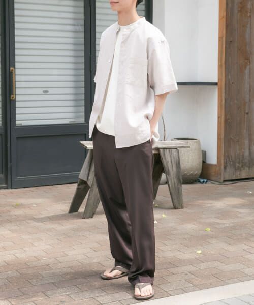 URBAN RESEARCH DOORS/アーバンリサーチ ドアーズ FORK & SPOON コットンリネンショートスリーブシャツ NATURAL 4 URBAN RESEARCH DOORS/アーバンリサーチ ドアーズ FORK & SPOON コットンリネンショートスリーブシャツ NATURAL 4
