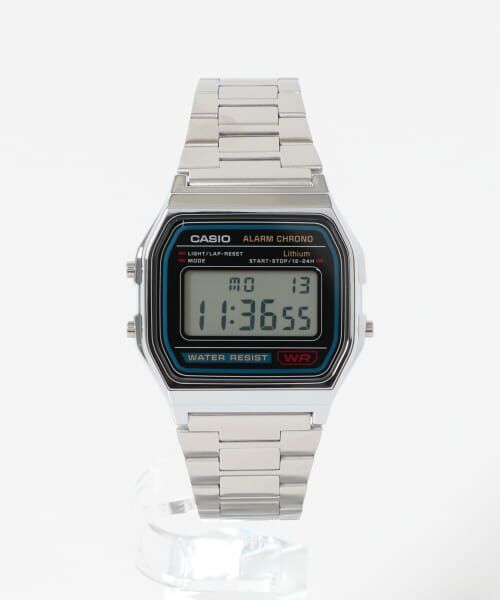 URBAN RESEARCH DOORS/アーバンリサーチ ドアーズ CASIO A158WA-1JH SILVER FREE URBAN RESEARCH DOORS/アーバンリサーチ ドアーズ CASIO A158WA-1JH SILVER FREE