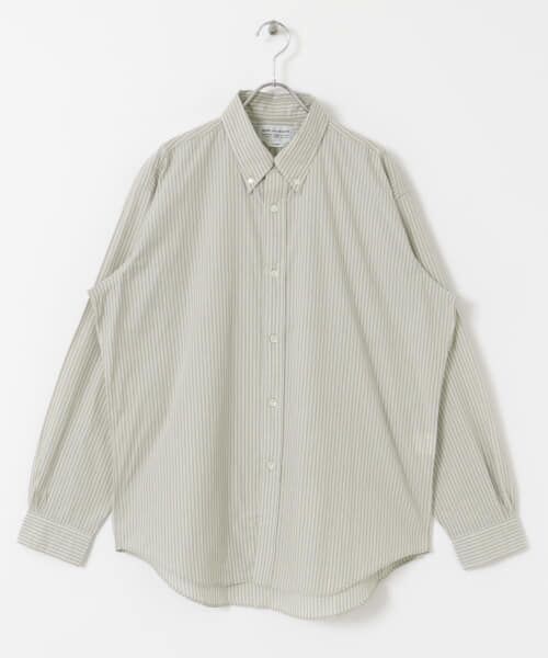 URBAN RESEARCH DOORS/アーバンリサーチ ドアーズ ENDS and MEANS BUTTONDOWN Shirts Pin Stripe XL URBAN RESEARCH DOORS/アーバンリサーチ ドアーズ ENDS and MEANS BUTTONDOWN Shirts Pin Stripe XL