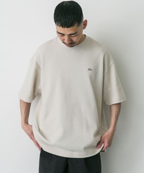 別注』LACOSTE×DOORS thick pique crew ShortSleeve （Tシャツ