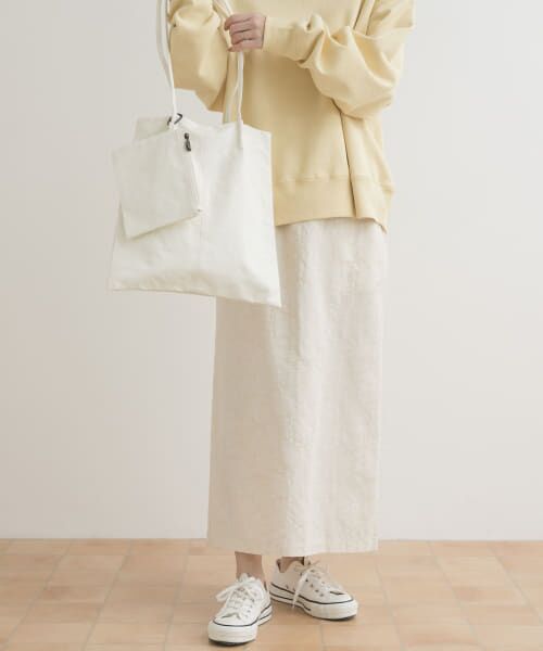 URBAN RESEARCH DOORS/アーバンリサーチ ドアーズ ジャガードストレートスカート IVORY M URBAN RESEARCH DOORS/アーバンリサーチ ドアーズ ジャガードストレートスカート IVORY M