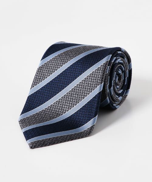 URBAN RESEARCH DOORS/アーバンリサーチ ドアーズ LIFE STYLE TAILOR 25SS国内生地タイST1 02GRY-NVY - URBAN RESEARCH DOORS/アーバンリサーチ ドアーズ LIFE STYLE TAILOR 25SS国内生地タイST1 02GRY-NVY -