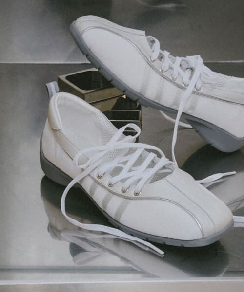 URBAN RESEARCH DOORS/アーバンリサーチ ドアーズ Rockfish Weatherwear BLISS LACE UP SNEAKERS CREAMPEARL 24 URBAN RESEARCH DOORS/アーバンリサーチ ドアーズ Rockfish Weatherwear BLISS LACE UP SNEAKERS CREAMPEARL 24