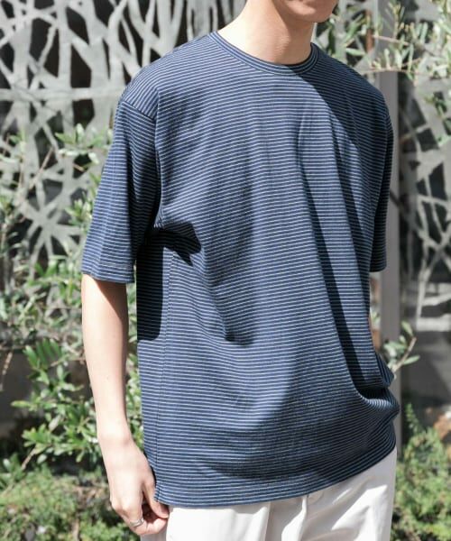 URBAN RESEARCH DOORS/アーバンリサーチ ドアーズ FORK & SPOON マルチカラーボーダーTシャツ NAVY 4 URBAN RESEARCH DOORS/アーバンリサーチ ドアーズ FORK & SPOON マルチカラーボーダーTシャツ NAVY 4